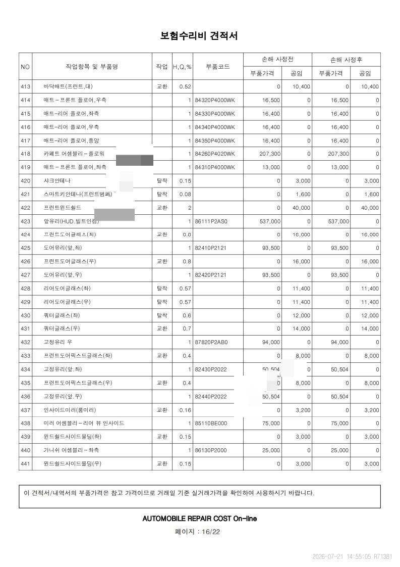 Kia SORRENTO 1.6 하이브리드 2025