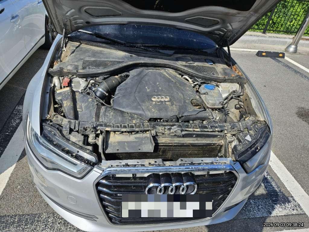 Audi Audi A6 3.0 TDI quattro flooded vehicle