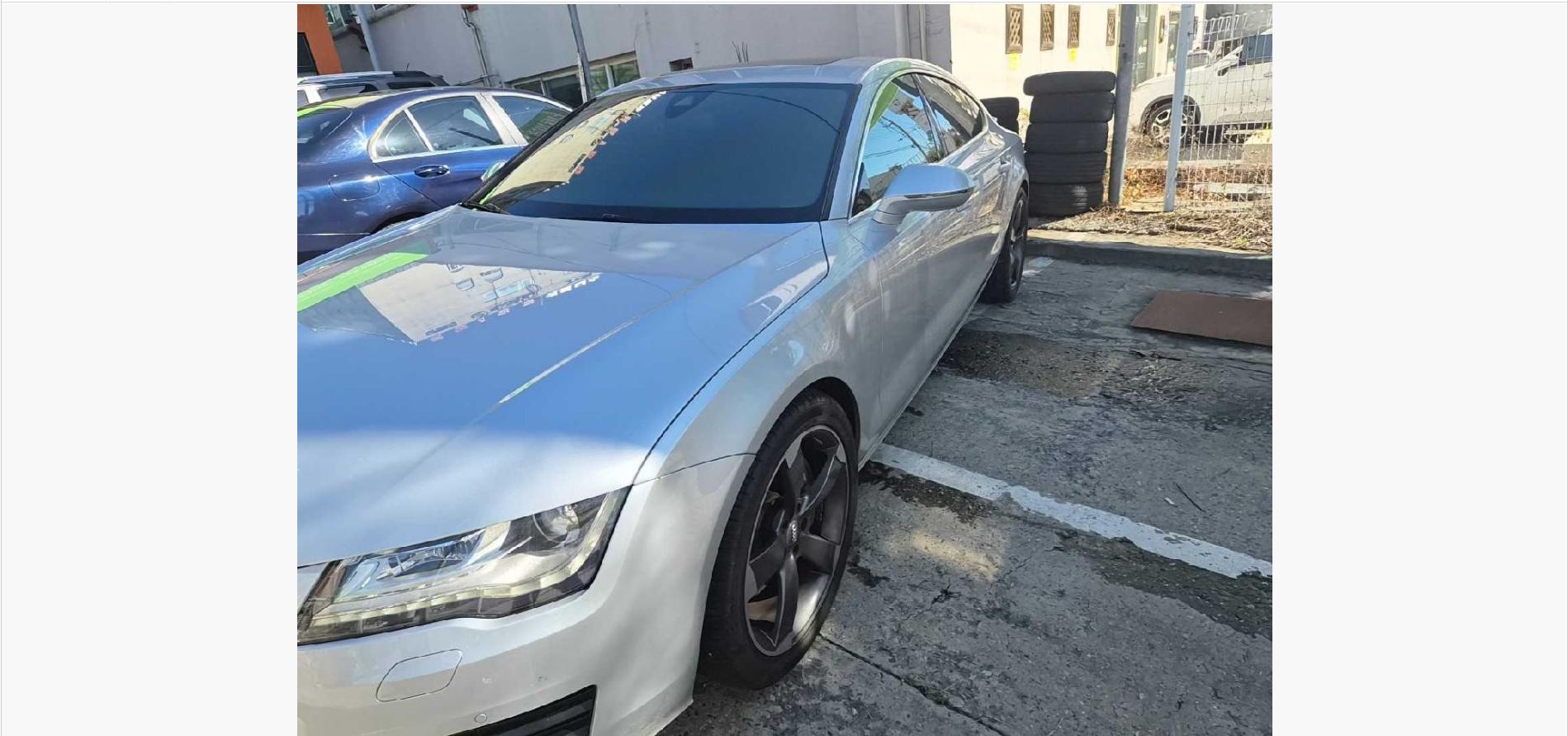 Audi Audi A7 3.0 TFSI quattro flooded vehicle