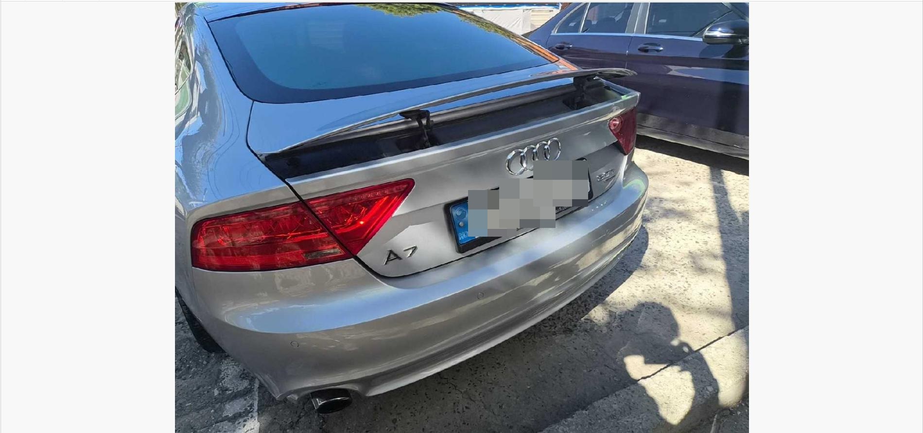 Audi Audi A7 3.0 TFSI quattro flooded vehicle