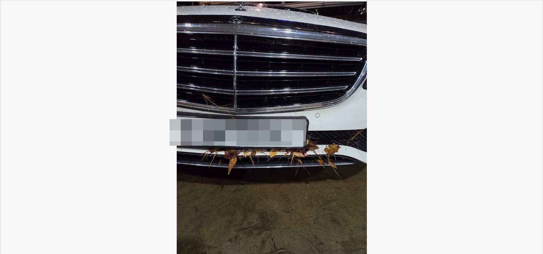 Mercedes-Benz Mercedes E220 d 4Matic flooded vehicle