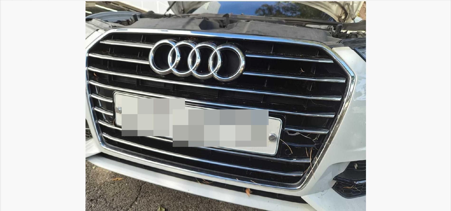Audi A6 35 TDI flooded vehicle